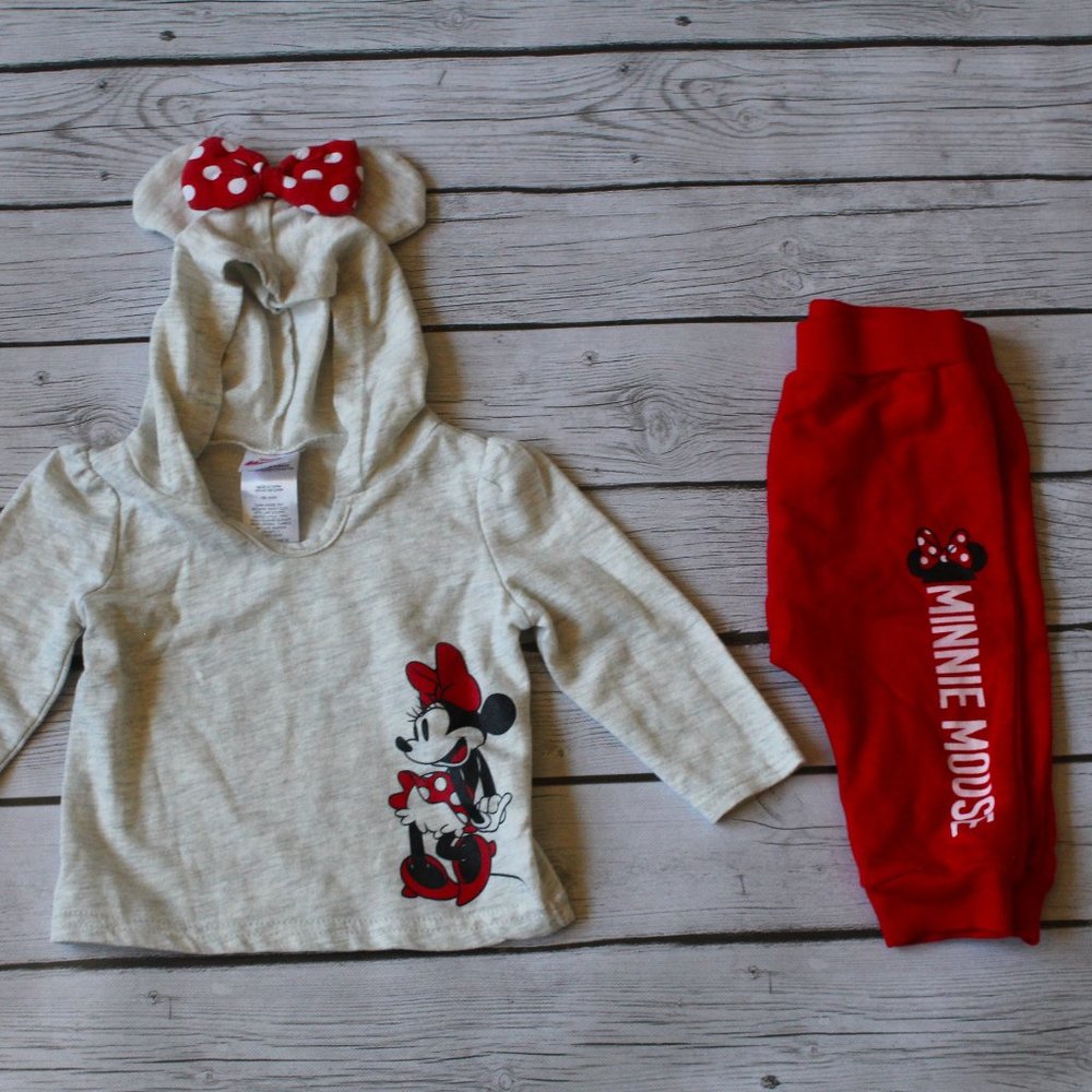 Minnie Mouse Hoodie and Sweatpants